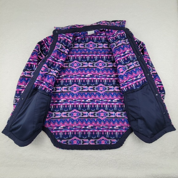 Columbia‎ Benton Springs Shirt Jacket Women Medium M Native Southwest Print - Picture 5 of 10